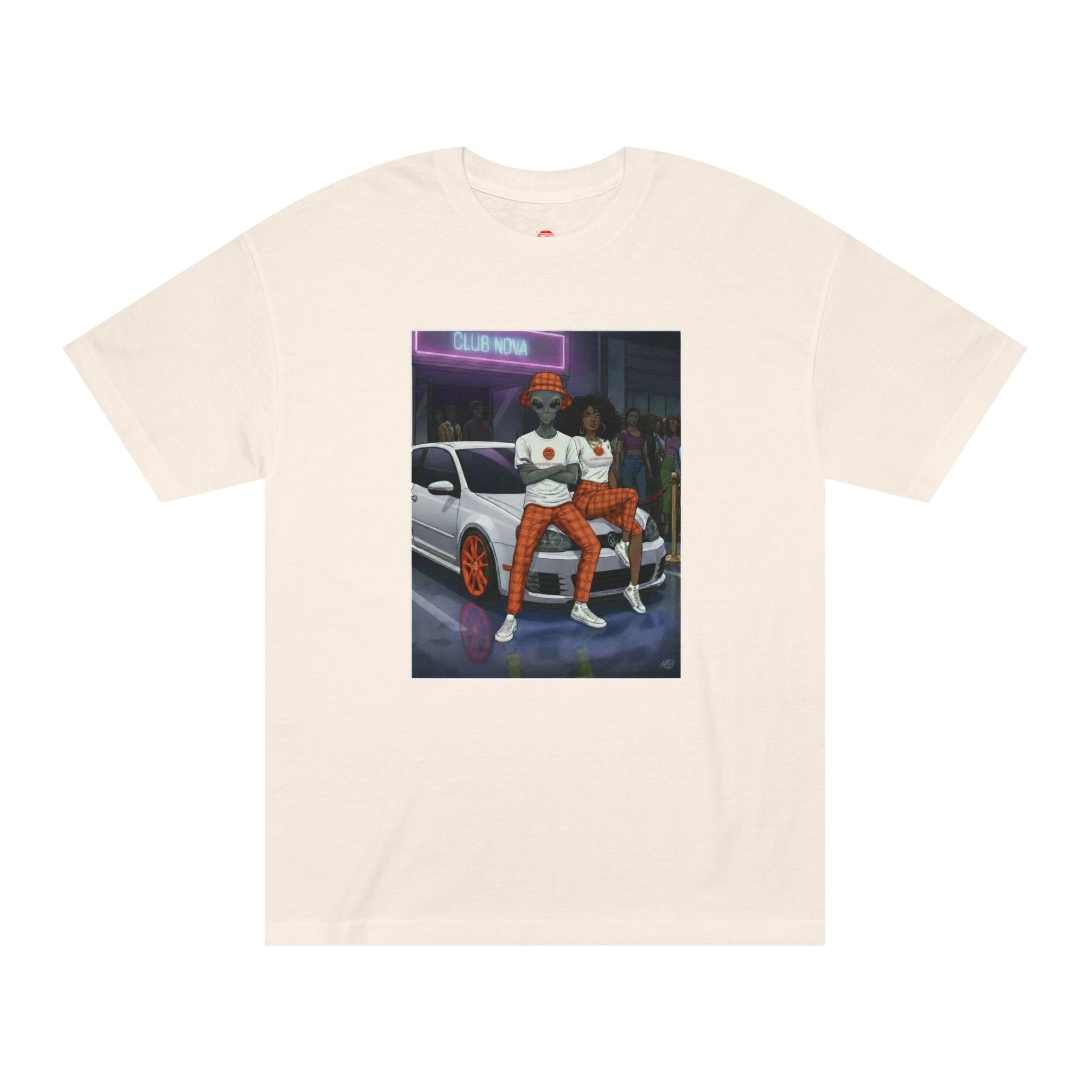 ECCENTRIC TRENDZ ILLUSTRATED CLUB NOVA TEE