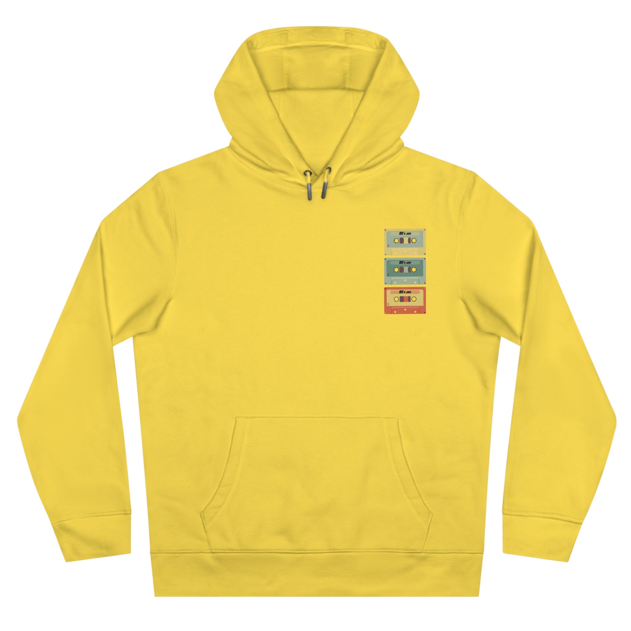 Eccentric Trendz Vibrant Vintage Retro Cassette Tape Hoodie