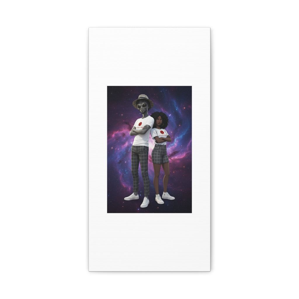 Eccentric Trendz Modern Dapper D & Nova Minimal Wall Art