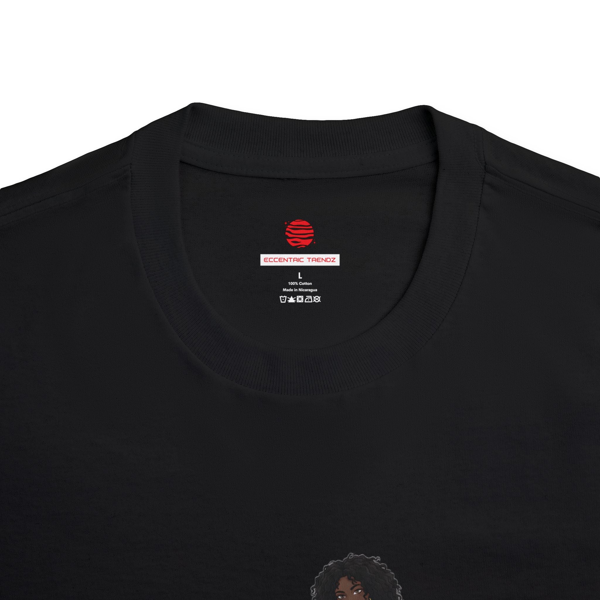 Eccentric Trendz Minimalist Dapper D & Nova Chill Design Graphic Tee