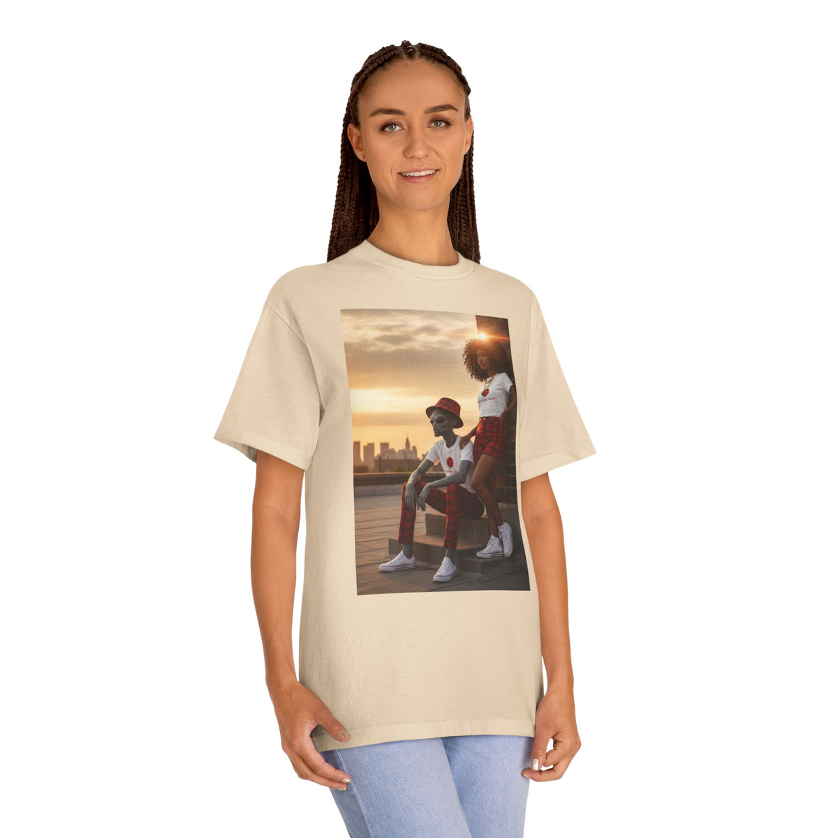 Eccentric Trendz Nova's Love Minimal Graphic Tee