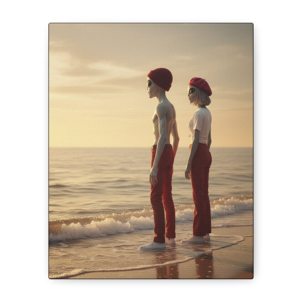 Trendy & Chic at the Water's Edge - ECCENTRIC TRENDZ - Canvas Wall Art