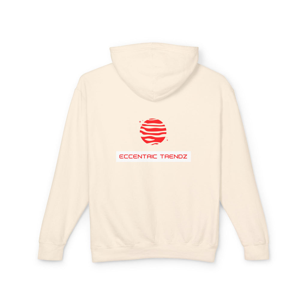 Eccentric Trendz Lightweight Cream Pullover Logo Hoodie