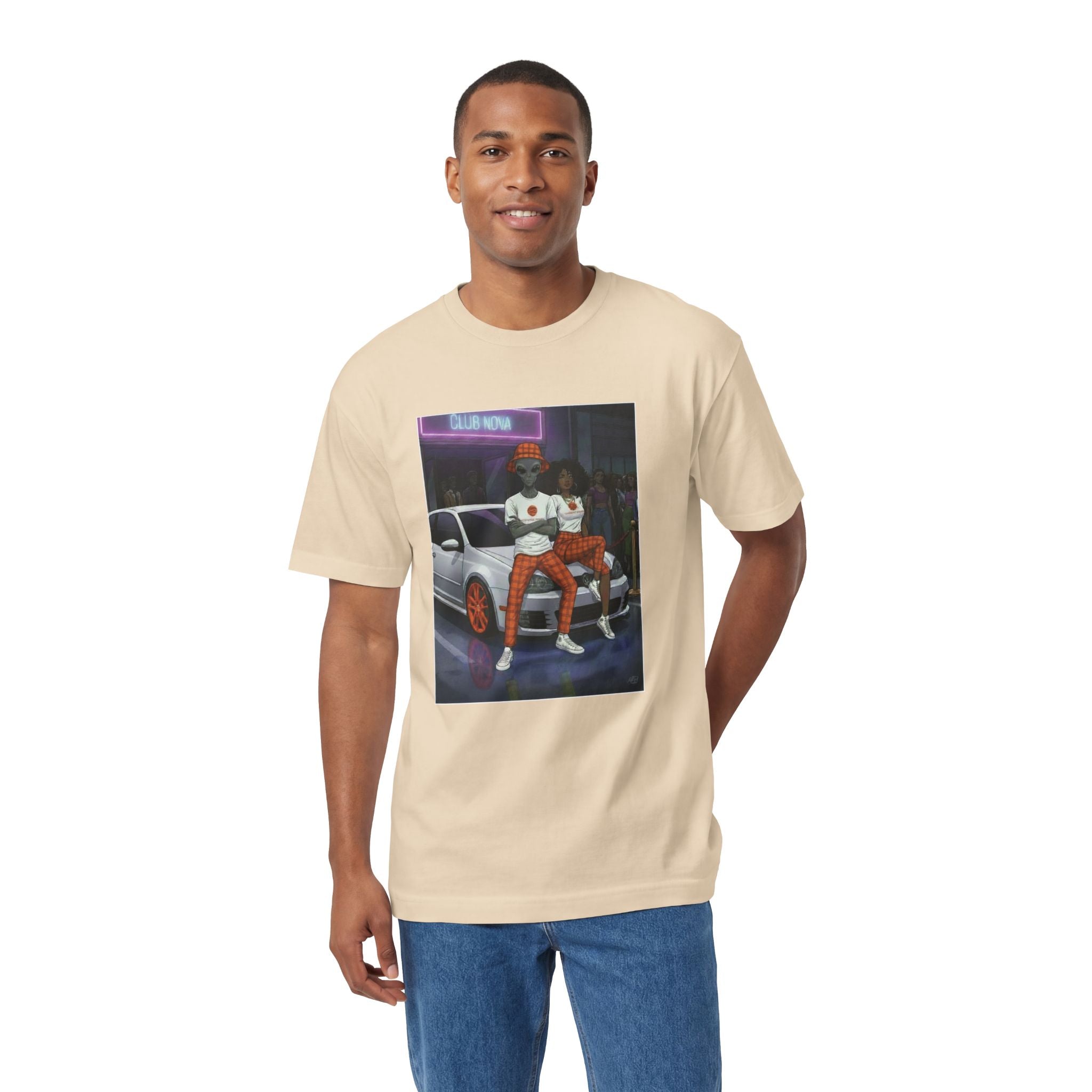 ECCENTRIC TRENDZ ILLUSTRATED CLUB NOVA TEE