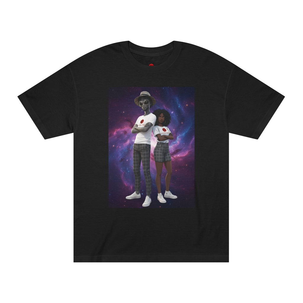 Eccentric Trendz dapper d & nova Minimal Graphic Tee