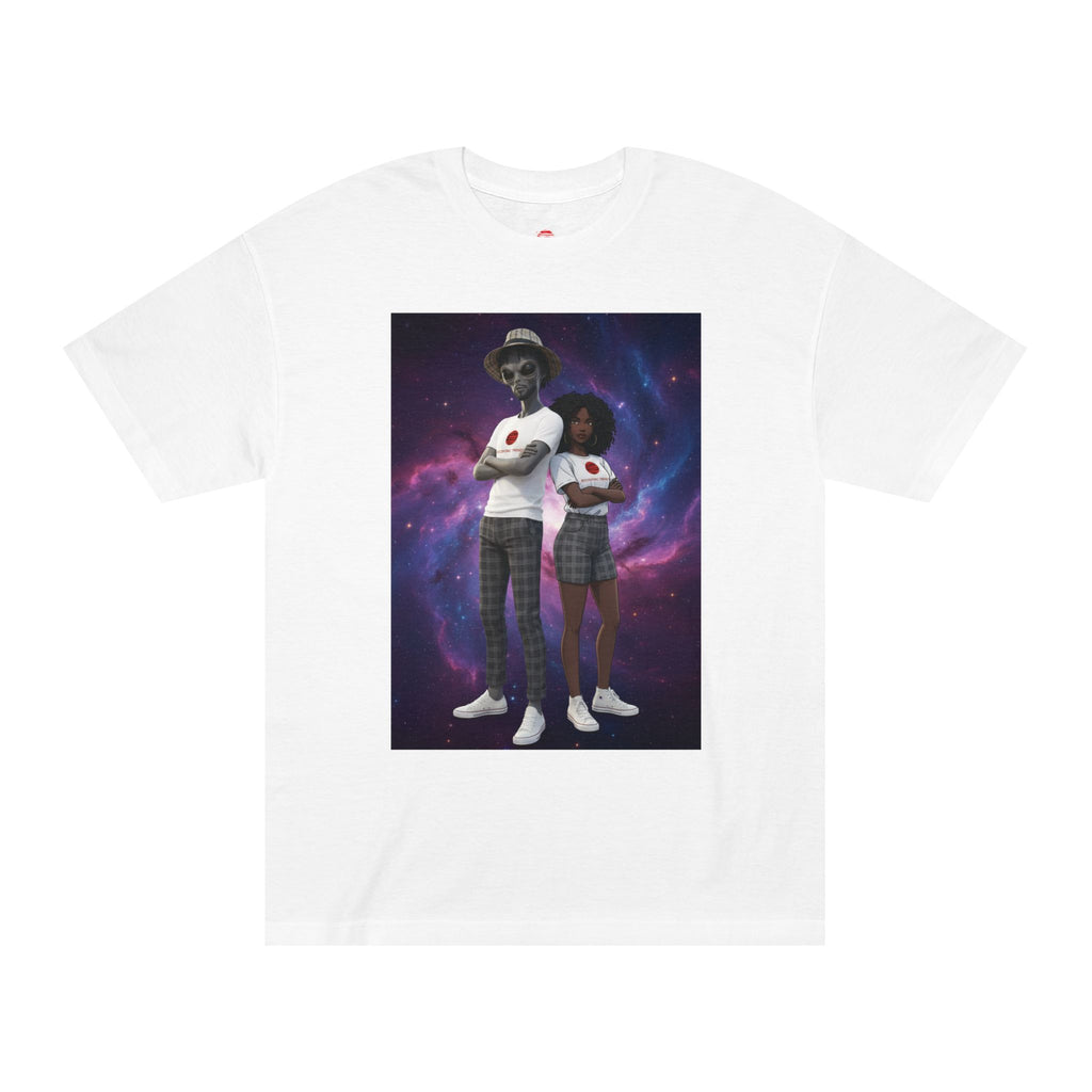 Eccentric Trendz dapper d & nova Minimal Graphic Tee