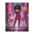 ECCENTRIC TRENDZ - NOVAS PINK DRESS ( NEON CITY )