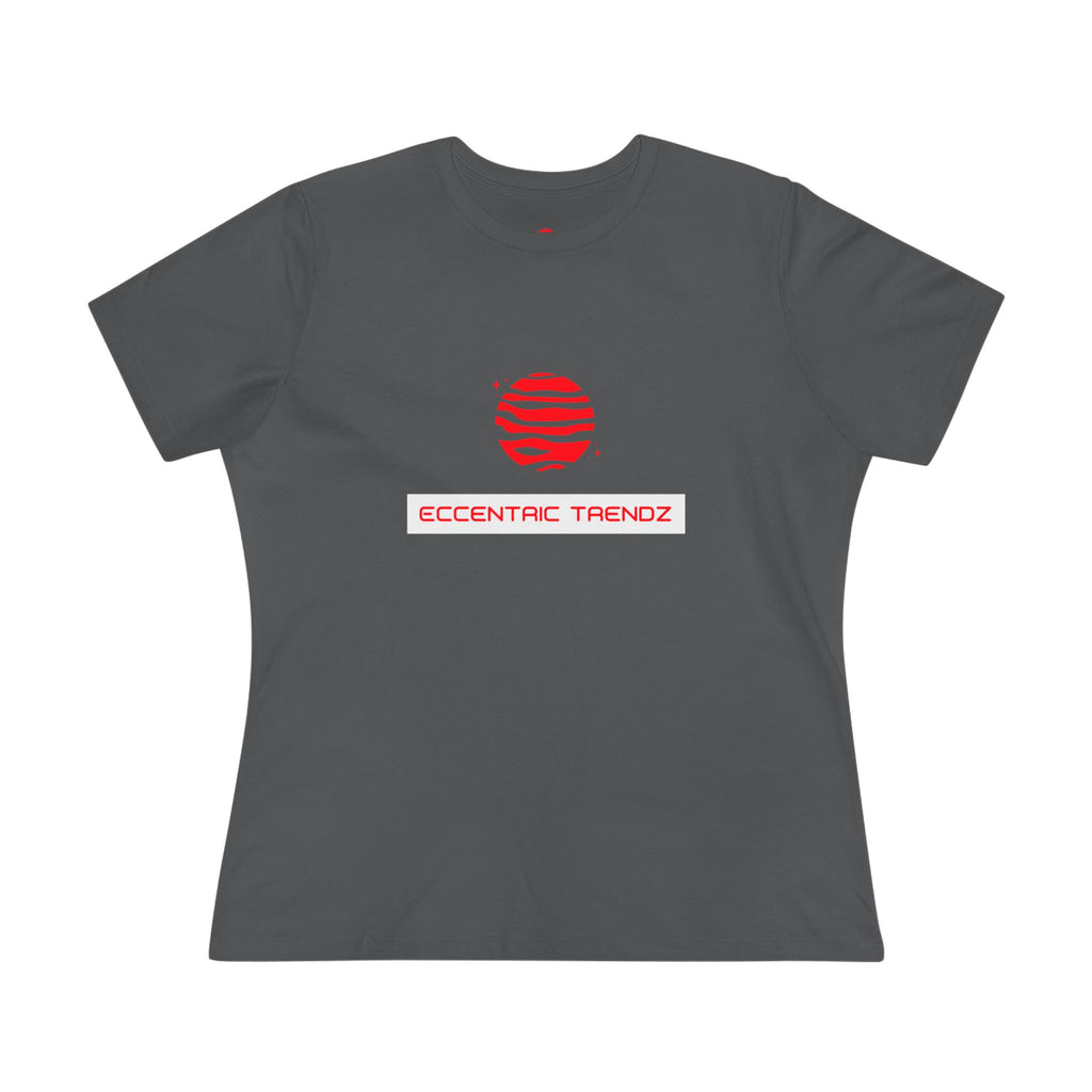 Eccentric Trendz Ladies' V-Neck " Minimal Graphic Tee