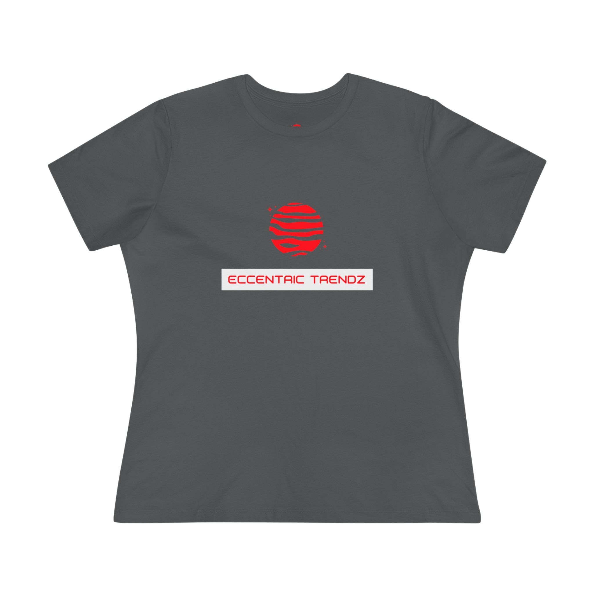 Eccentric Trendz Ladies' V-Neck " Minimal Graphic Tee