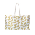 Eccentric Trendz Golden Leaf Floral Weekender Travel Bag