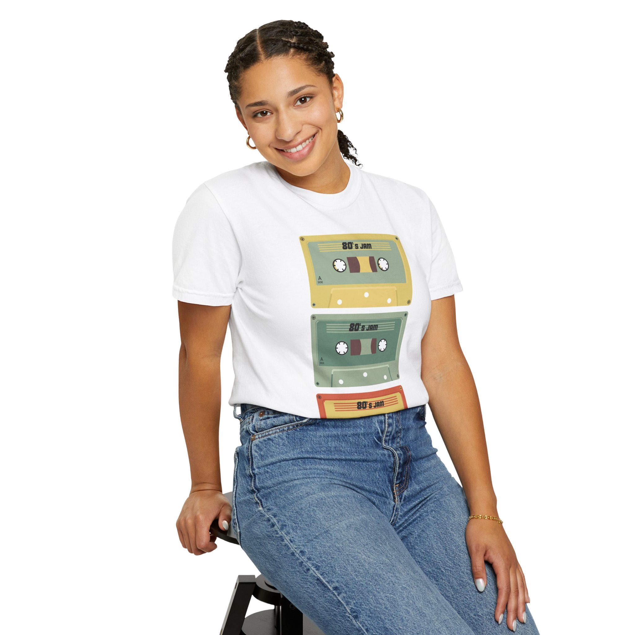 Eccentric Trendz Retro Cassette Tape T-Shirt — Vintage 80s Music Graphic Tee