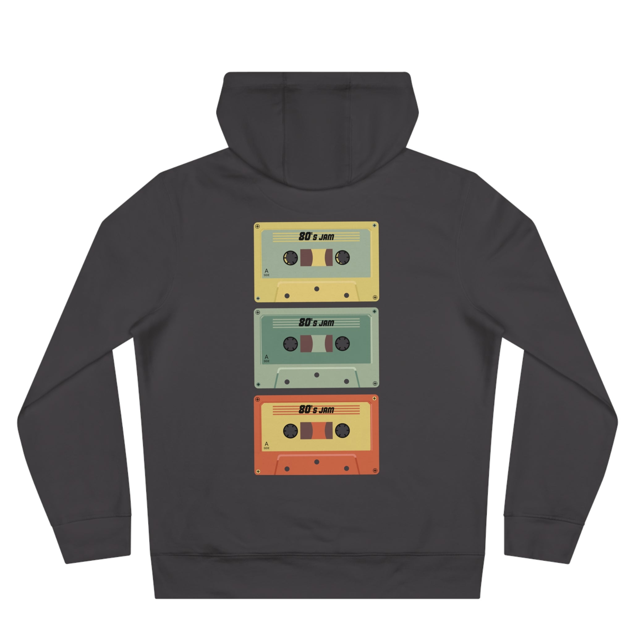 Eccentric Trendz Vibrant Vintage Retro Cassette Tape Hoodie