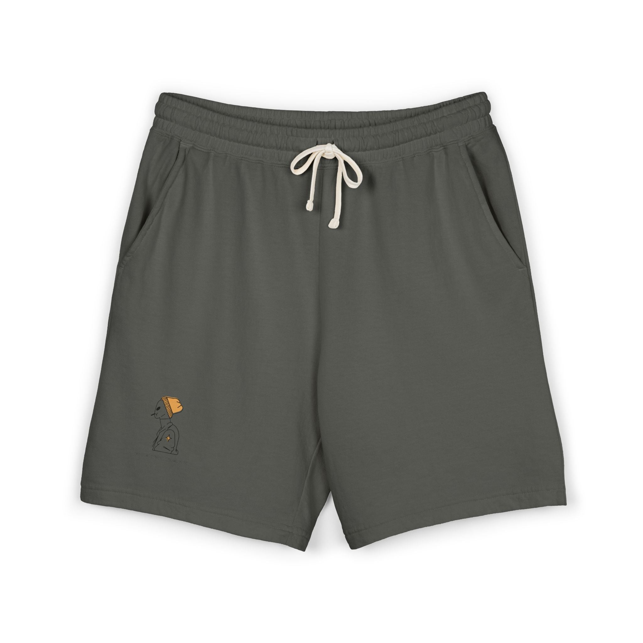 Eccentric Trendz Stylish Comfy Vibrant Smoking Alien Fleece Shorts