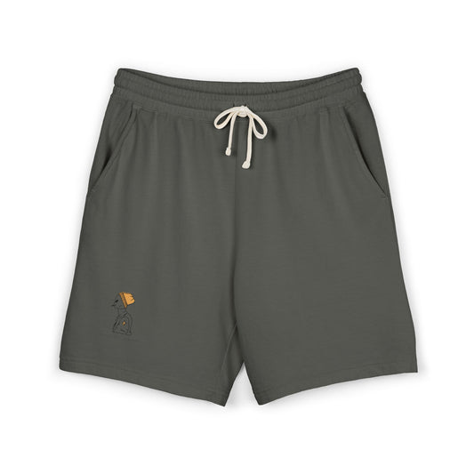 Eccentric Trendz Stylish Comfy Vibrant Smoking Alien Fleece Shorts