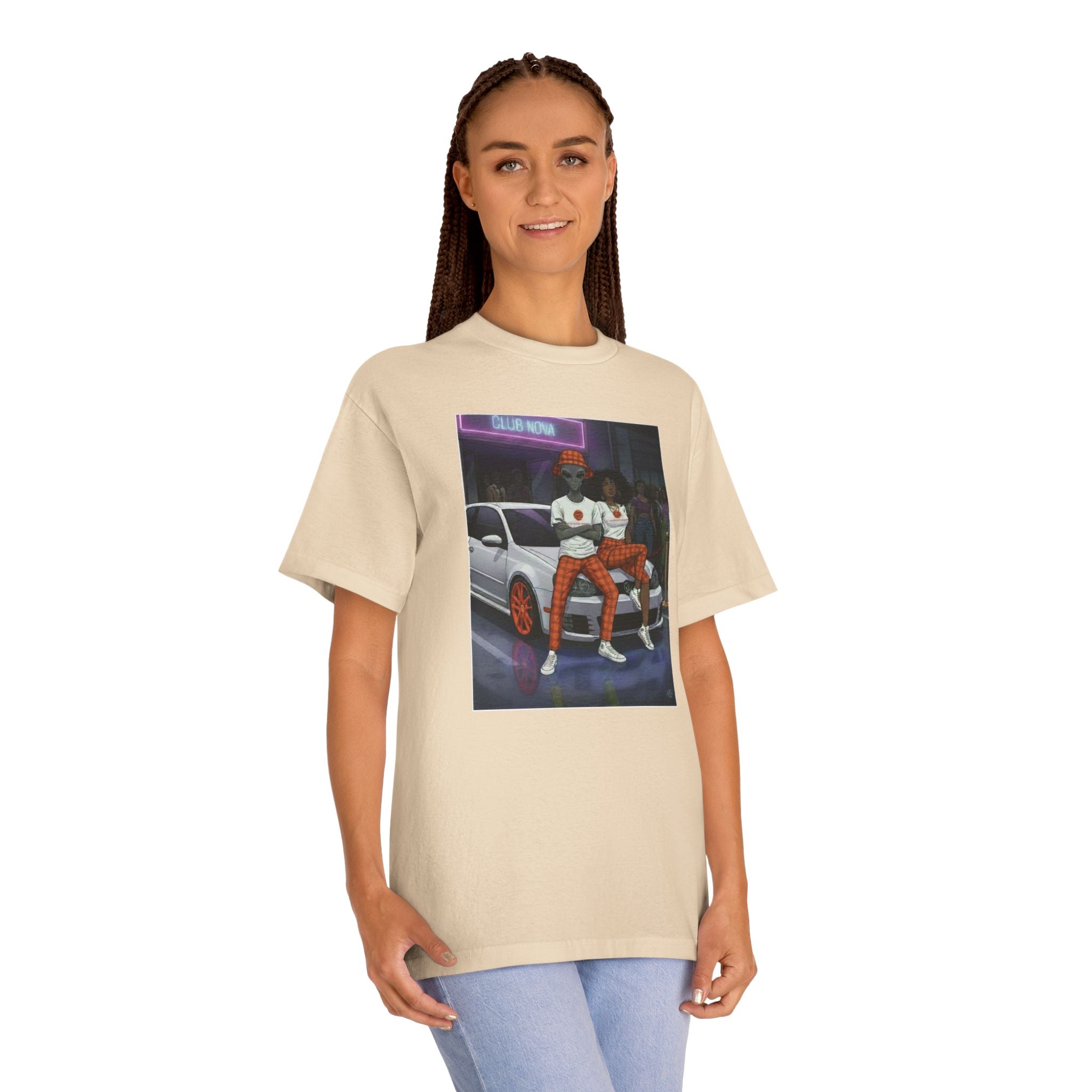 ECCENTRIC TRENDZ ILLUSTRATED CLUB NOVA TEE