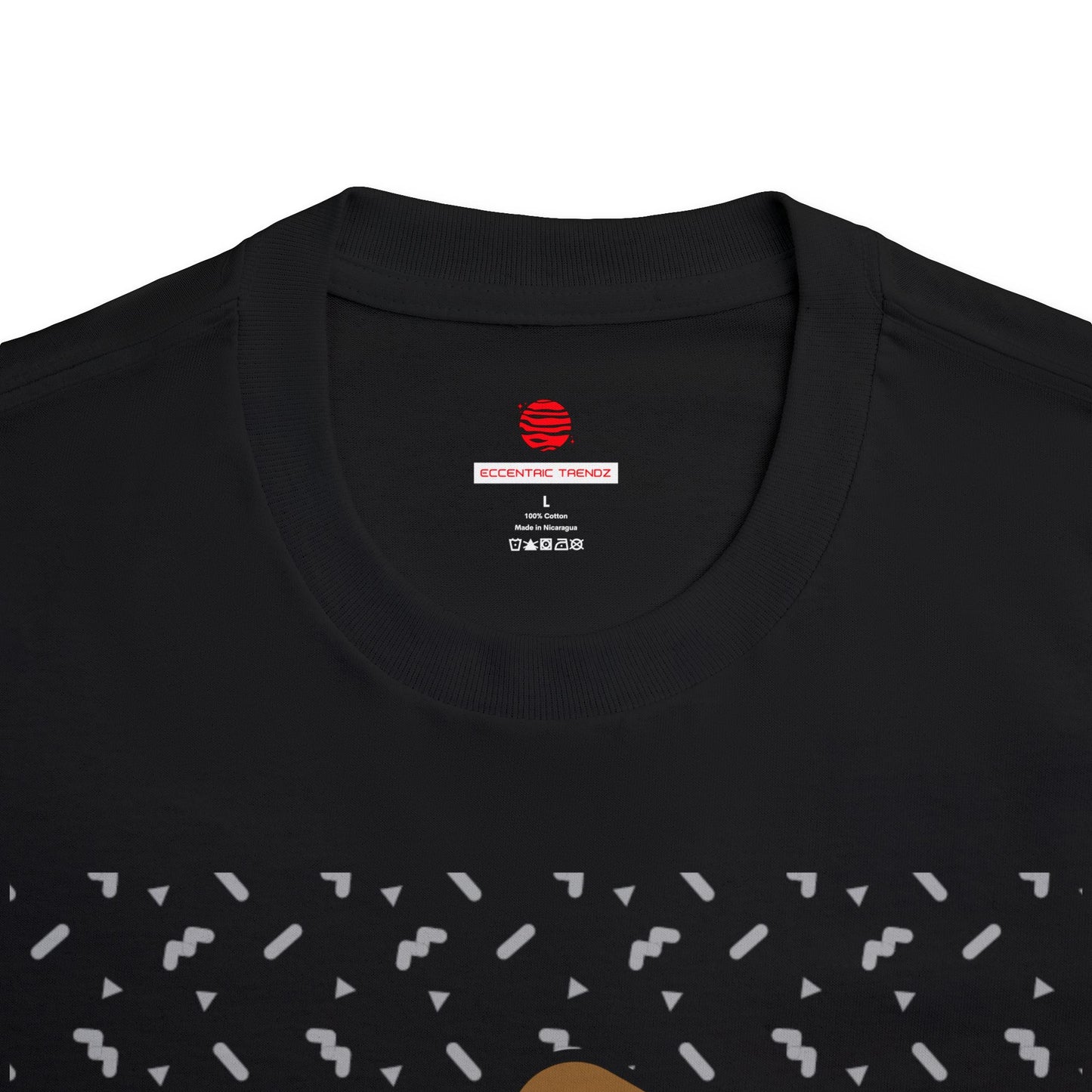Eccentric Trendz Retro Pixel Pizza Graphic T-Shirt